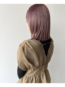 イロ プラス 南田宮店(iro+) 【katsuya】くすみピンクベージュ