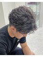 ジーニー 本厚木(Genie)&nbsp;本厚木駅/フェザーパーマ/フェード/メンズカット/眉毛