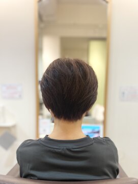 ヘアー グリーン(hair green) 30代40代50代/大人可愛い/ショートヘア/ピンクベージュ