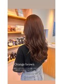 オレンジブラウン