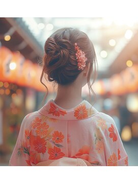 エーティーヘアコレクション 自由が丘(AT.hair collection) 浴衣ヘアセット