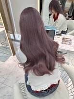 ロンドルピナス 小倉(Lond Lupinus)&nbsp;ミディアムヘア暗めカラー/デザインカラー/フェイスフレーミング