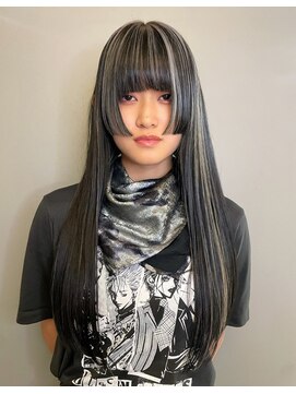 ハコ プラス(HACO+) 【Haco+】Shiho_メッシュカラー_ブリーチ