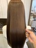 【2ヶ月以内に再来の方】カット+カラー(白髪染めOK)+髪質改善ヘアエステ