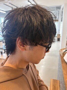 グランデュールオム 東静岡池田店(GRANDEUR HOMME) 緩めシャドウパーマ/静岡メンズ/静岡シャドウパーマ