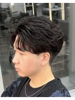 フィフス 渋谷(fifth)&nbsp;渋谷フェザーパーマニュアンスパーマ毛流れセンターパートウルフ