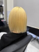 ヘアーデザイン ジェルム(Hair Design germe)&nbsp;ブリーチ抜きっぱなし　HYOU