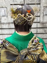 ケンジ 横浜(KENJE) ボブアレンジ/ボブヘアセット/成人式/卒業式