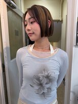 フェイヴィーズ(FavyS)&nbsp;ローライトカラー×ボブカット