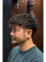 ザバーバーアドレス 代官山(THE BARBER)&nbsp;2ブロックナチュラルスパイラルパーマ