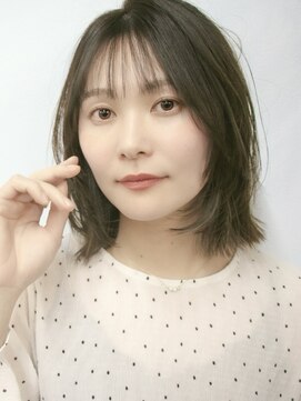 ユートラクト 守口竜田通り店(U-tract) ミディアムボブ 人気レイヤー20代30代40代