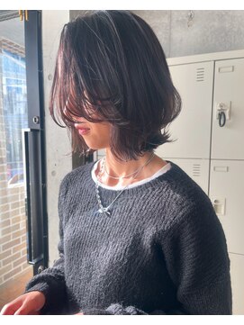 エインアンリー 明治神宮前(AIN.ANLY.) ワンカールパーマ、ニュアンスパーマ、毛先パーマ、くびれパーマ