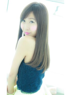 ミリム 栄矢場町店(MIRiM) 【ミューズ栄】まとまりのあるプラチナストレート