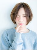 ナチュふわショート♪小頭カットはrelian☆