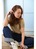 【carin 那覇　真嘉比】外国人風セミディ