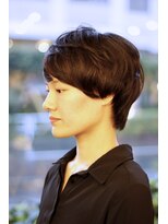 ツネ ヘアアンドヘッドスパ(TsuNE hair&head spa)&nbsp;【TsuNE】大人ナチュラル耳掛けショート