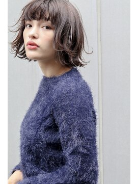 ネイヴィル(navile) ☆デザインカラー×切りっぱなしボブディ☆