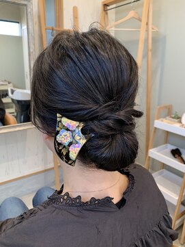 モップアップ(Mop up) 落ち着いた大人の和装スタイル