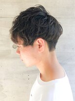 ヘアークリエイト ポライト(hair create Polite) ナチュラル黒髪レイヤー刈り上げ爽やか短髪ビジカジ