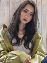 メーヴェ(Mowen)&nbsp;mowen×アッシュグレージュ×ロングレイヤー×外人風カラー