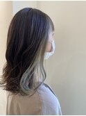 【フェイスフレーミング】ベージュロング10代20代30代