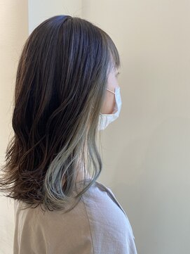 アドラーブル 万代店 (adorable) 【フェイスフレーミング】ベージュロング10代20代30代