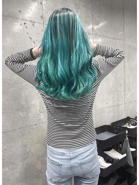 アコ(Aco) ★ターコイズ×オリジナルバレイヤージュ★