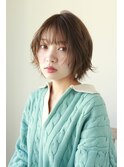 ラフウェーブショートボブ