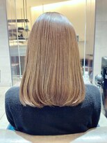 グラム バイ レイエレガンス(glam by REIELEGANCE)&nbsp;ミルクティーベージュ束感