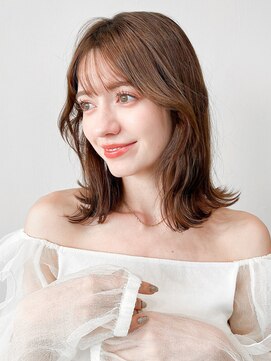 レア 表参道(L'ea) [kyosuke]☆黒髪クラゲヘアーオリーブグレー小顔ココアベージュ