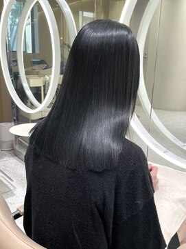 マイル 渋谷(mile) ブルーブラック/髪質改善