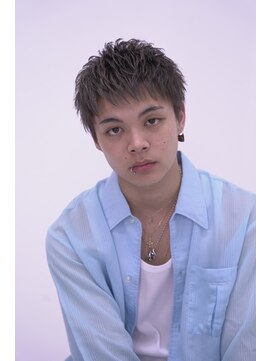 クロムトウキョウ ザ バーバー ネオン 新宿店(CHROM TOKYO the Barber ne/on) アッシュグレーショート