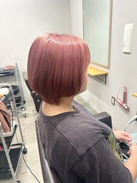 リグ 横浜(Lig.) ピンクカラー/ケアブリーチ/ブリーチ/ダブルカラー/ハイトーン