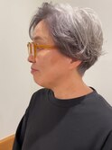 刈り上げショート　髪質改善/トリートメント/白髪ぼかし