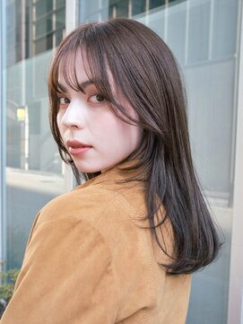 ビュートリアム265(BEAUTRIUM 265) ◆大人かわいいモテ髪小顔レイヤーカット/くすみマロンベージュ