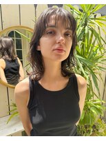 アデ オモテサンドウ(ade omotesando) ワンカール巻くだけで決まる簡単おしゃれ女子ウルフヘア