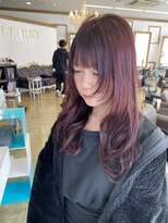 コワファースト 大分(COIFF1RST)&nbsp;レイヤースタイル/レッドカラー