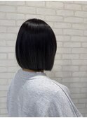 大人可愛い小顔こなれカールチョコレートカラーブリーチなし