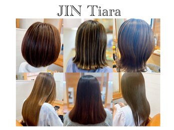 HAIR BRAND Jin Tiara　【ヘアーブランドジン ティアラ】