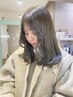 【人気】似合せデザインカット+透明感カラー[北九州/小倉駅]