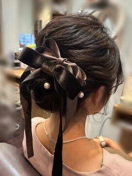 サロン(CI'SALON) 大人かわいいゆるふわシニヨン