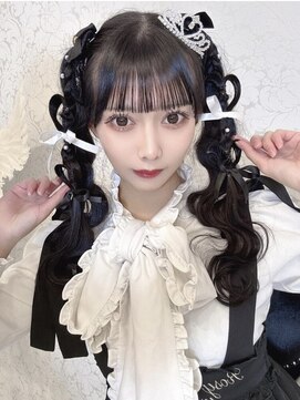 リルミー ミュエナ 大須 矢場町(Lilme myuena) 髪の長い方に!2連ハートツインテール*まゆ