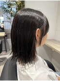 切りっぱなしボブ