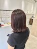 [top stylist 佐藤限定]カット+カラー+Aujua 1stepTR￥10500　[用賀]