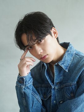 フィフス 神南(fifth) センターパートワンカールパーマフェザーパーマ