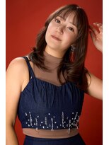 アンアタッシュ(UNE ATTACHE)&nbsp;Greige Curtain ｜ 大人可愛い顔周りレイヤーと透明感カラー