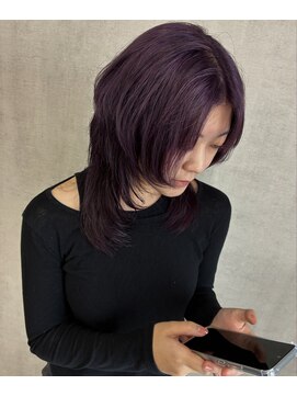 トリコ(ToricO) ラベンダーグレージュ　パープルラベンダー　ダブルカラー