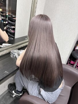 セレーネヘアー オオサカ 心斎橋店(Selene hair OSAKA) 秋冬ホワイトカラーラテグレージュ