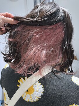 ロンド ジュルード 名古屋(Lond jeloud) インナーカラー/イヤリングカラー/ブリーチ/ダブルカラー