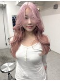 milky pink